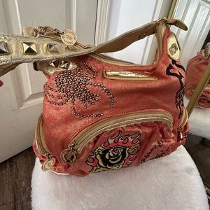 Vintage Ed Hardy handbag